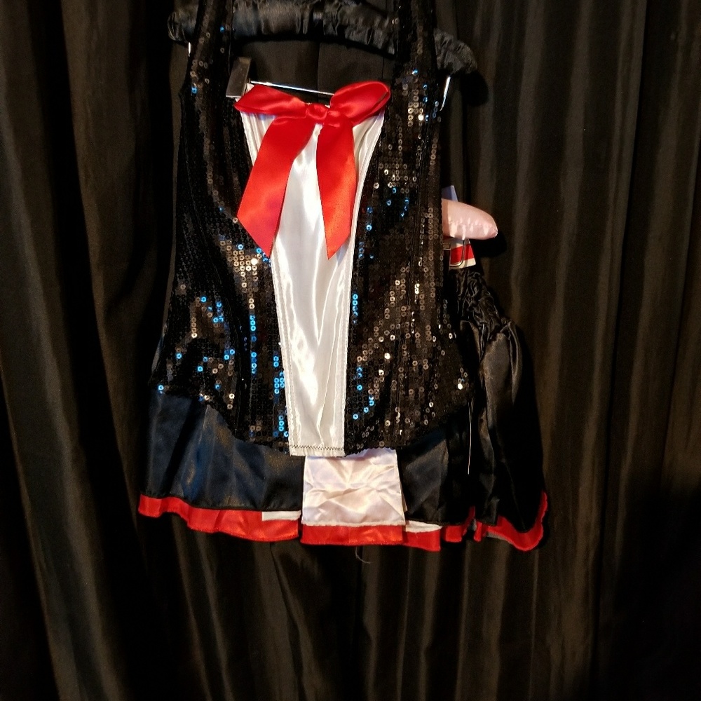 Dr Seuss Sequin Corset and Skirt